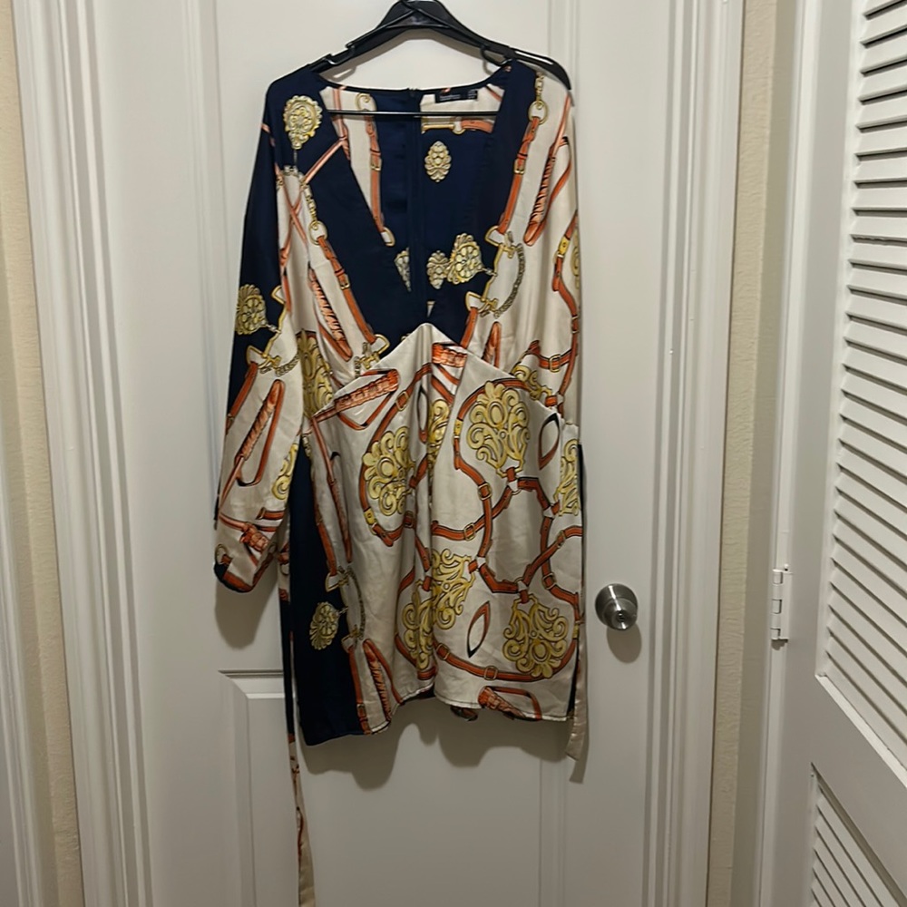 Lovely deep plunge dress